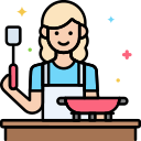 Female Cook Icon